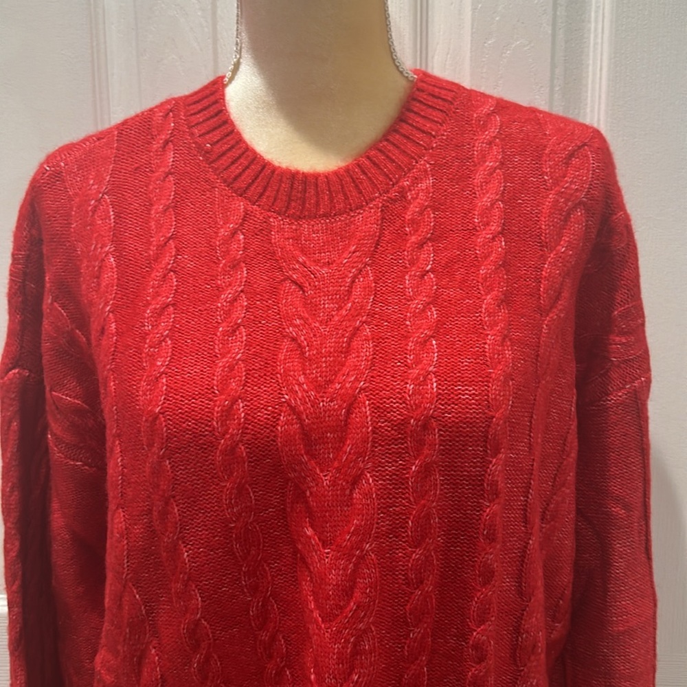 Cable Sweater Size L - Picture 4 of 9